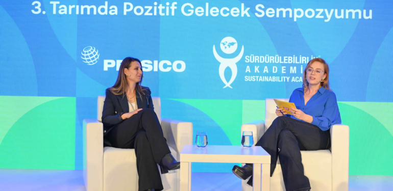 Başarılı Oyuncu Demet Evgar, 3. Tarımda Pozitif Gelecek Sempozyumu’na Katıldı